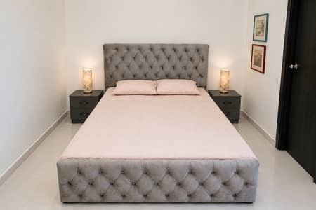 Queen Bed Set with Mattress