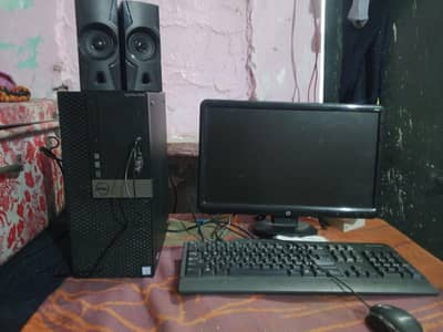 Full Computer Setup For Sale – Dell OptiPlex 5040 + HP Monitor