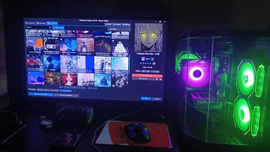 Ryzen 3600 with RX 5600xt 6 gb graphic card 8gb ddr 4 ram