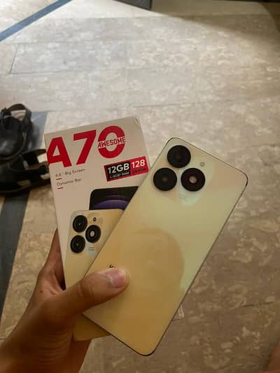 Itel A70 All ok 10/9  Dual PTA Approved