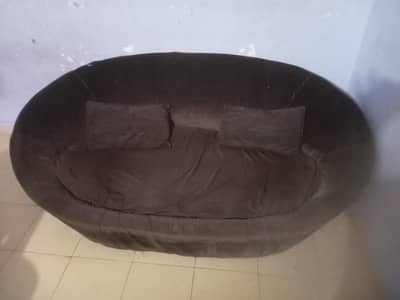 ovel shape good looking fancy sofa