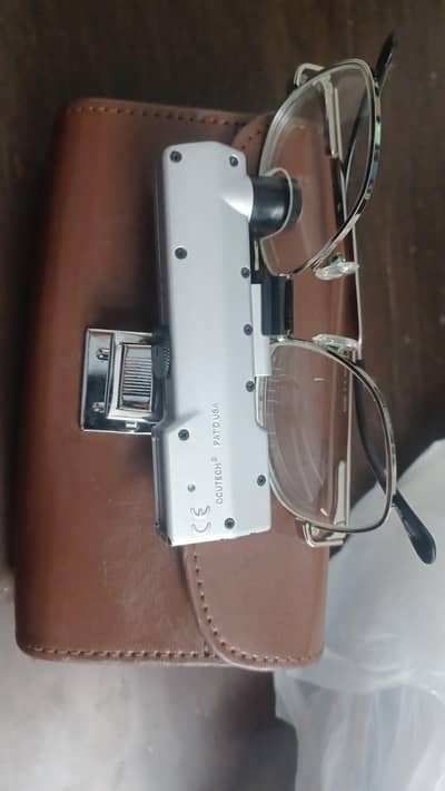 Ocutech VES-K Manual Focus Bioptic Low Vision Glasses