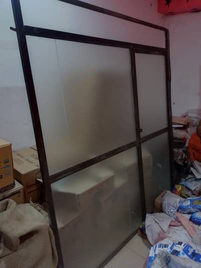Frame sale for office with door in it