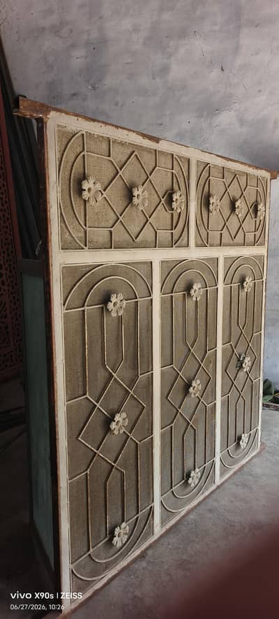iron Grill glass window