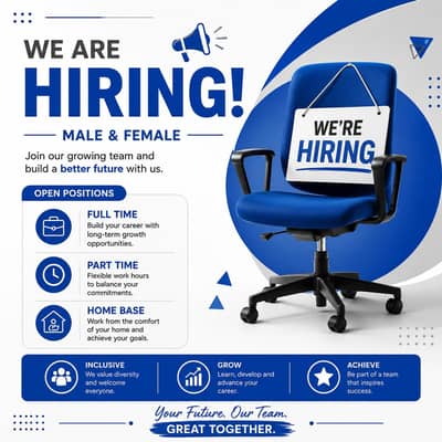 Hiring staff for work