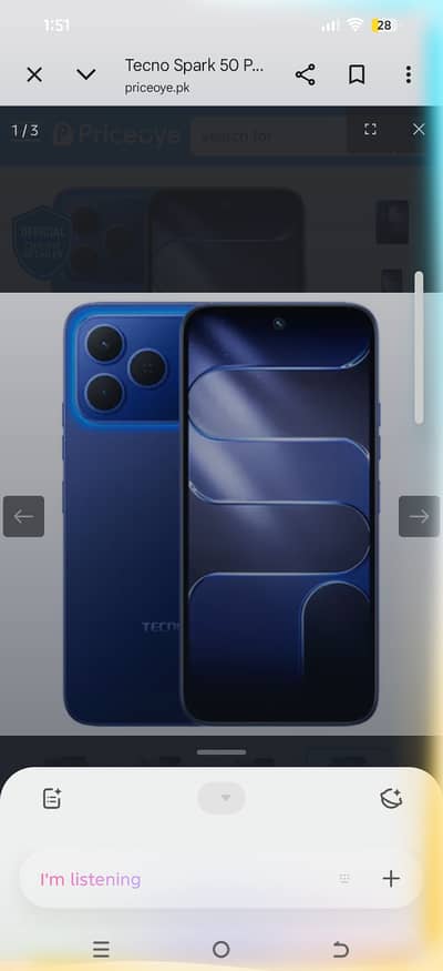Tecno spark 50 for sale only 2 week use