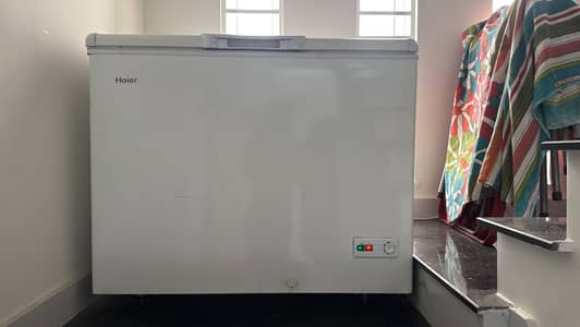 Haier Deep Freezer HDF-345 12.19 Cubic Feet Single Door Chest Freezer