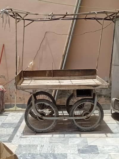 مضبوط فوڈ کارٹ / ریڑھی – استعمال شدہ، بہترین حالت
