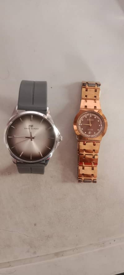 two watch Rado and universel good condition