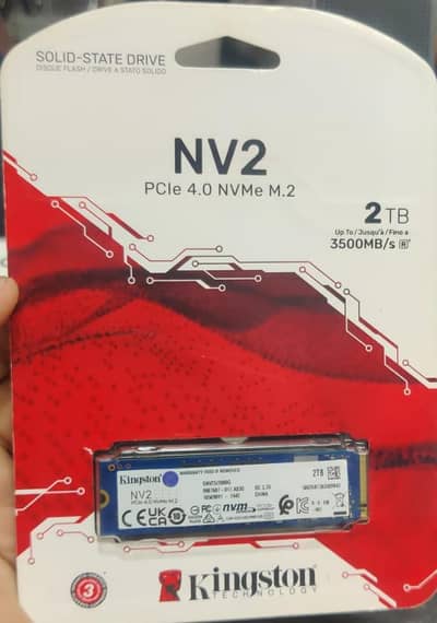 KINGSTON NVME 2tb Pin Packed