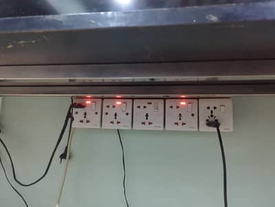 Console Table with Power Board