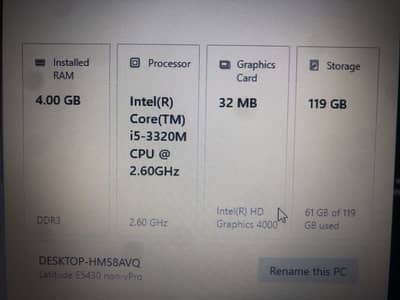 Dell windows laptop