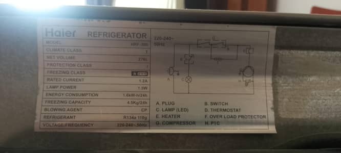 Haier Fridge for Sale