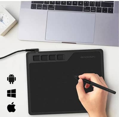 GAOMON S620 6.5 x 4 Inches Digital Pen Tablet- Battery Free