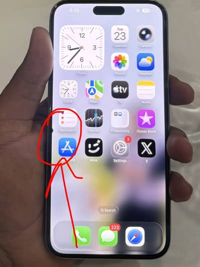 Iphone 15 pro max ( jv ) in excellent condition