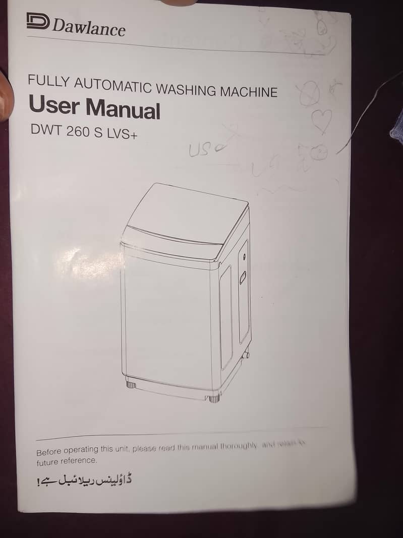 automatic washing machine 7