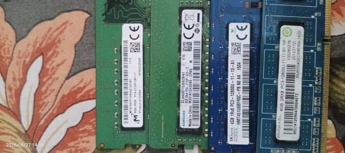 2Ram DDR4 Available 8 Gb 2 Ram DDR3 Available 8gb for sale