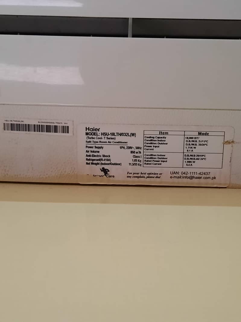 Haier Split AC 3
