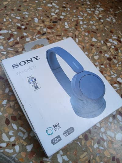 Sony WH-CH520 Wireless Bluetooth Headphones – Like New (Original)