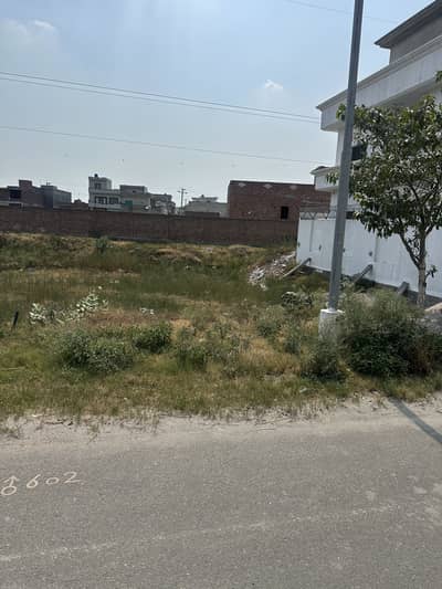 Dc colony sawan block 2 side open 11 marla plot for sale