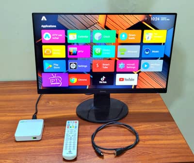 UNLOCKED PTCL Android TV Box YouTube Netflix , Remote + HDMI + Adapter