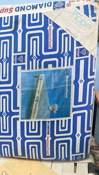 6x3 ft Single Diamond Supreme Foam Mattress (4 Inch) – Original –