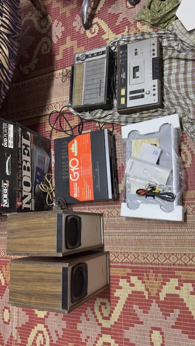 Cassette, VCR, Radio, DVD Player Working Condition
