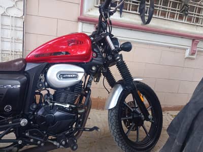 hi speed cyclone 250 Abs model