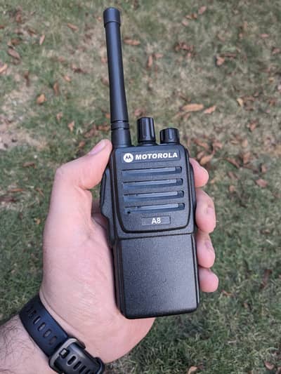 Motorola A8 Professional Walkie Talkie | Long Range Two-Way Radio