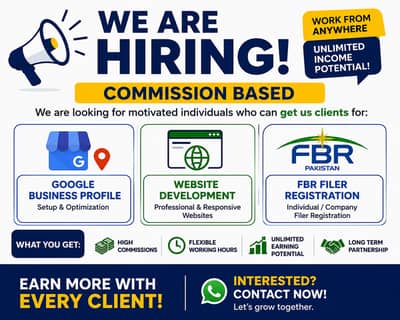 Commission Agent Needed – Work From Home
