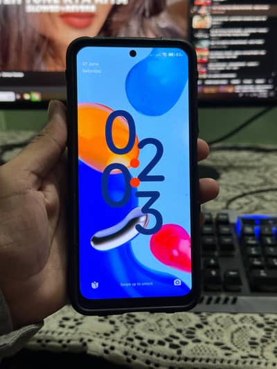 Redmi Note 11 4+2/128 Pta Approved Good Condition.