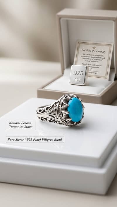 The pure Iranian Peroza and made with silver