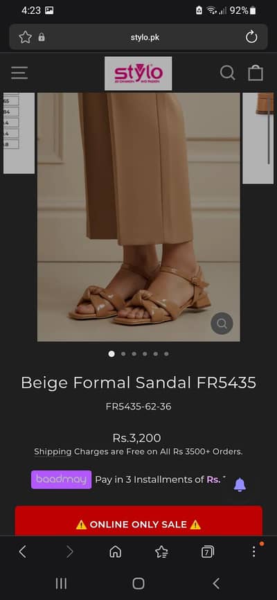 Size issue