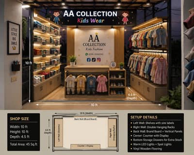 AA collection . baby garments ke lia female required ha