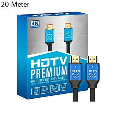 Speed-X 2.0V HDMI Premium Cable Ultra HD 4k 20m