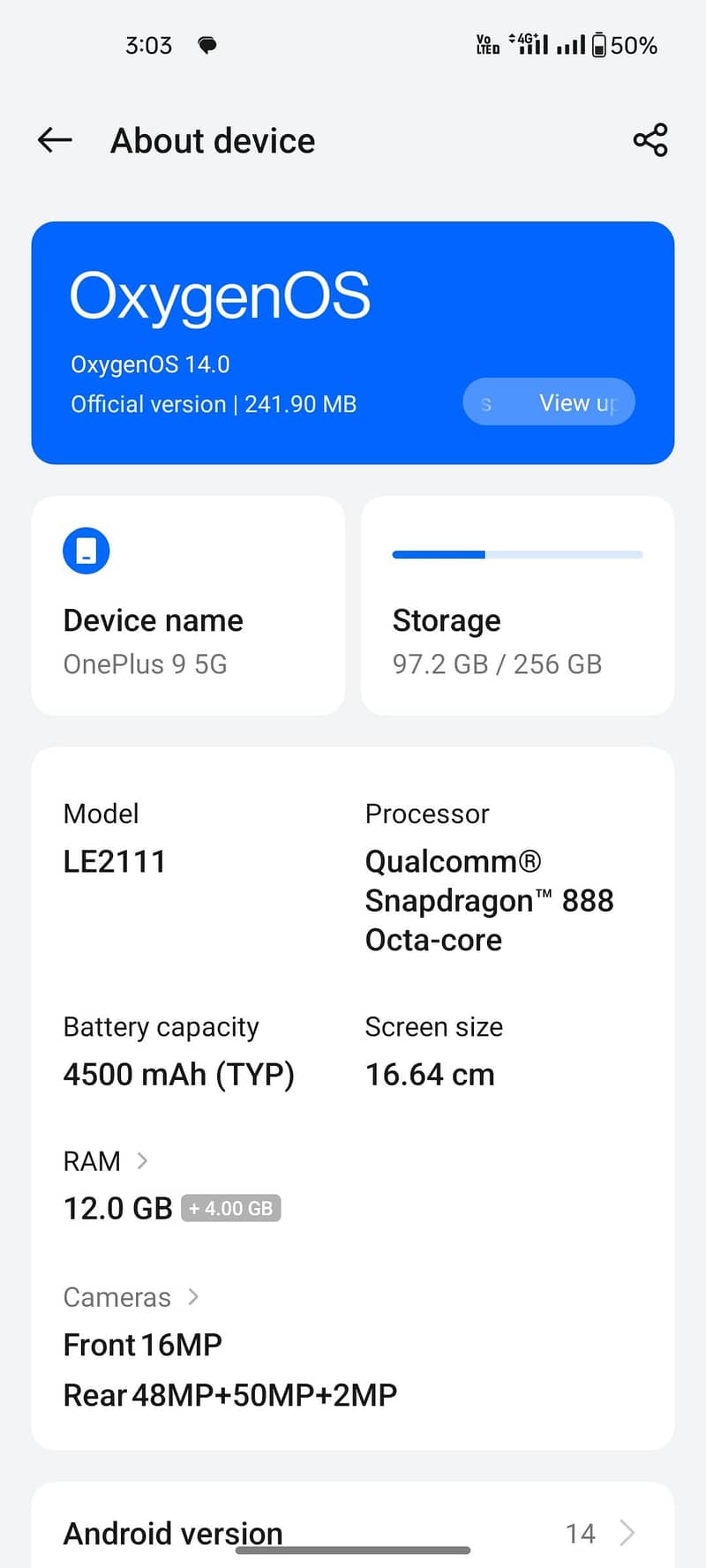 One Plus 9 7
