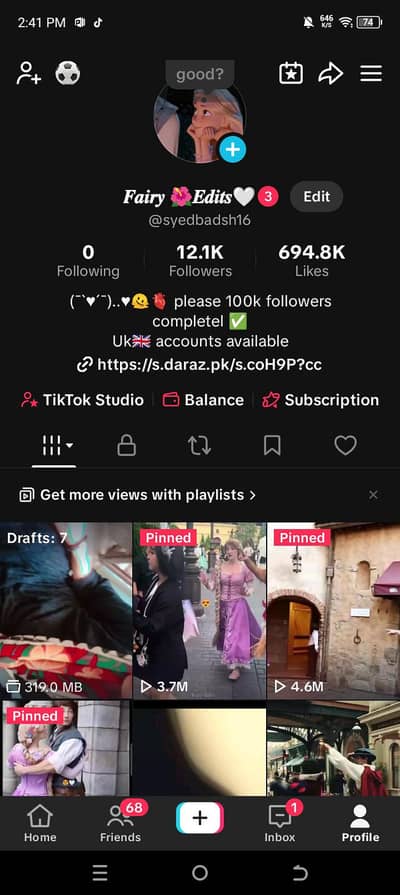 TikTok Paid Promotion & Marketing Service (4.5M+ Views)