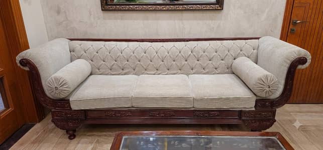 Solid wooden Sofa set 9 seater