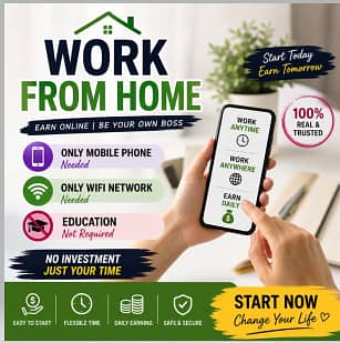 Full Time Job / Part Time Job / Home Base Job / Online Jobs