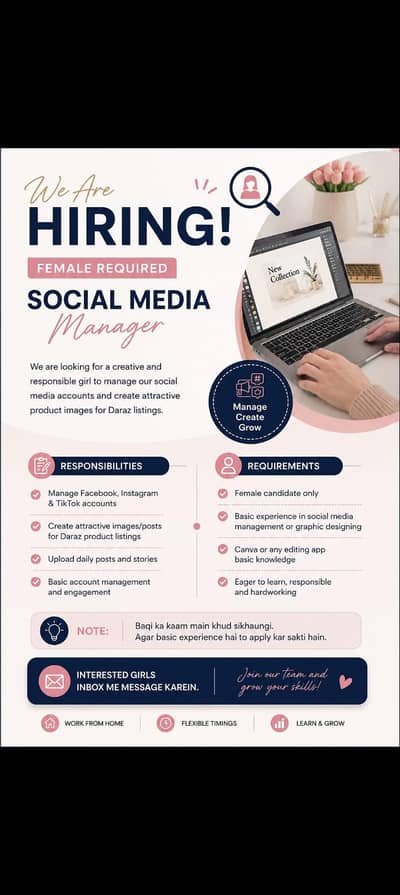 required females for job | part time job | contact us