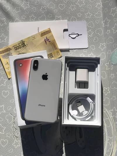 iphone x 256GB  (no open no repair) (PTA approved) all ok