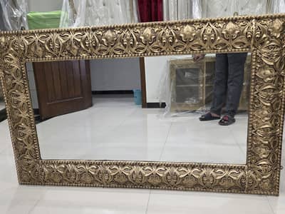 Golden Colored Mirror