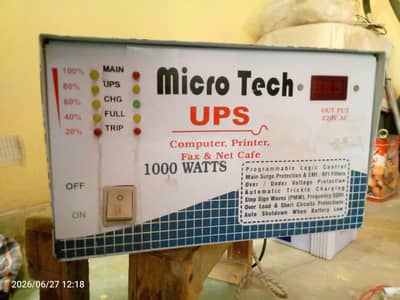micro tech 1000 watts ups