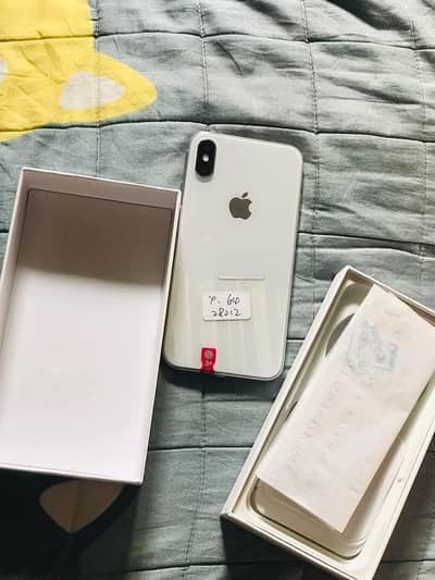 iphone x 256GB  (no open no repair) (PTA approved) all ok