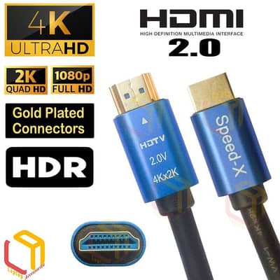 Speed-X 2.0V HDMI Premium Cable Ultra HD 4k 10m