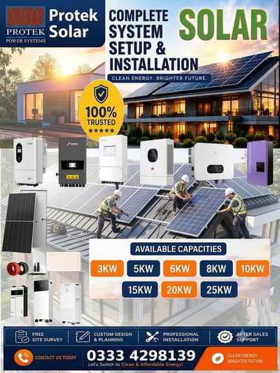 Complete Solar System for Home & Business | Best Price