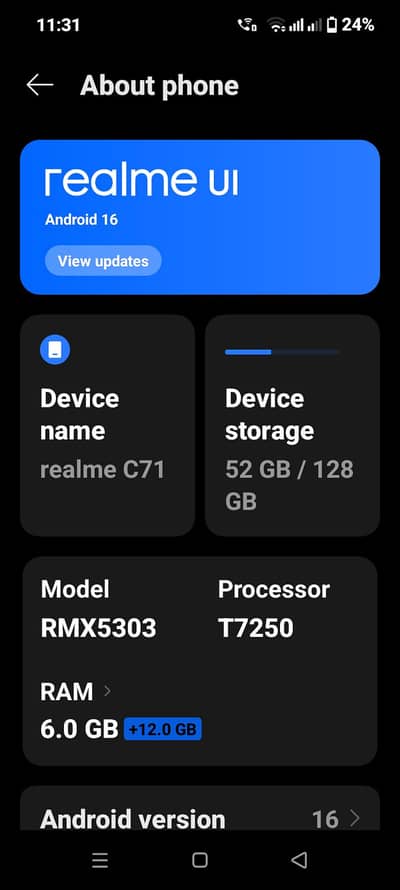 Realme C71