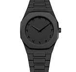 Stylish Black Metal Wrist Watch for Men