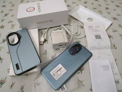 Honor 200 5G AI 12+12/256-Complete Box 10/10