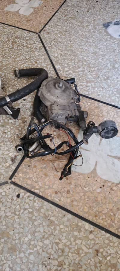 cng kit with cylinder & stand